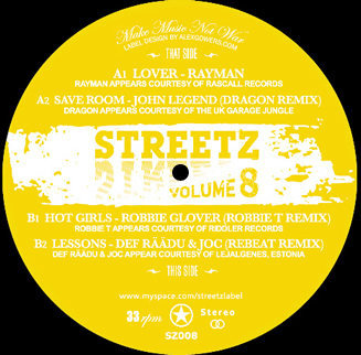 Robbie Glover - Hot Girls Vinyl