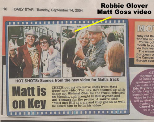 Daily Star - Matt Goss music video